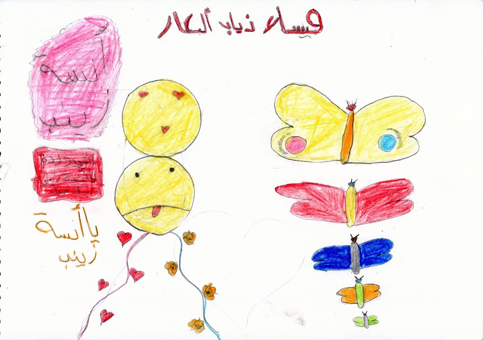 Butterflies for my teacher