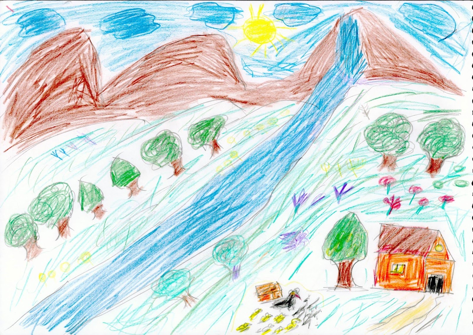 Dream Landscape by the River